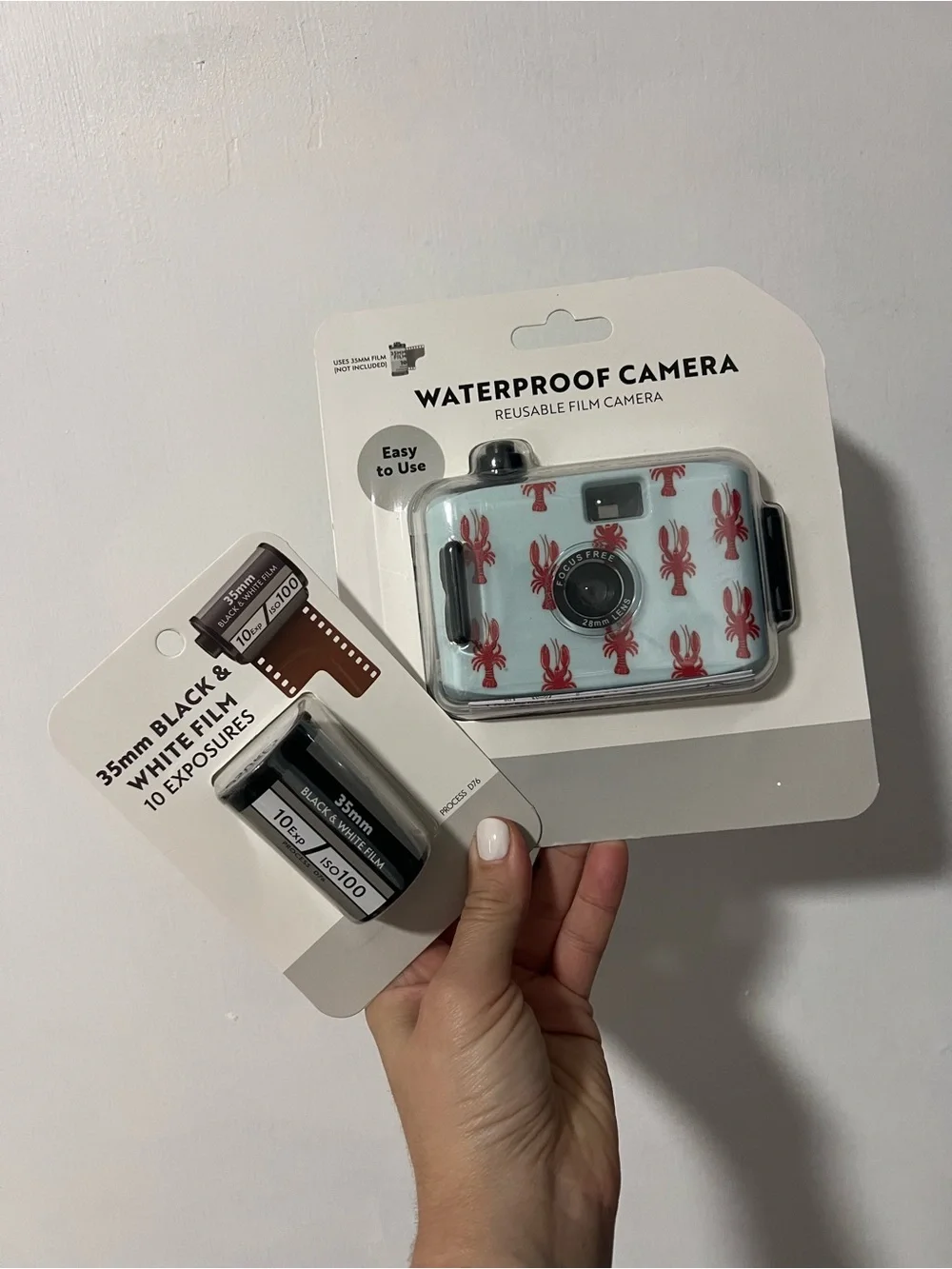 Viral Lobster Waterproof Reusable Film Camera + Film